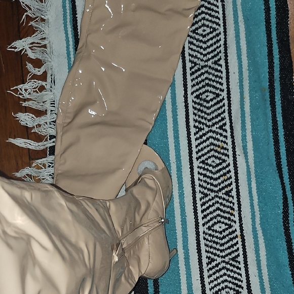 EGO Nude Over the Knee Boots Sz 8 - Picture 5 of 6